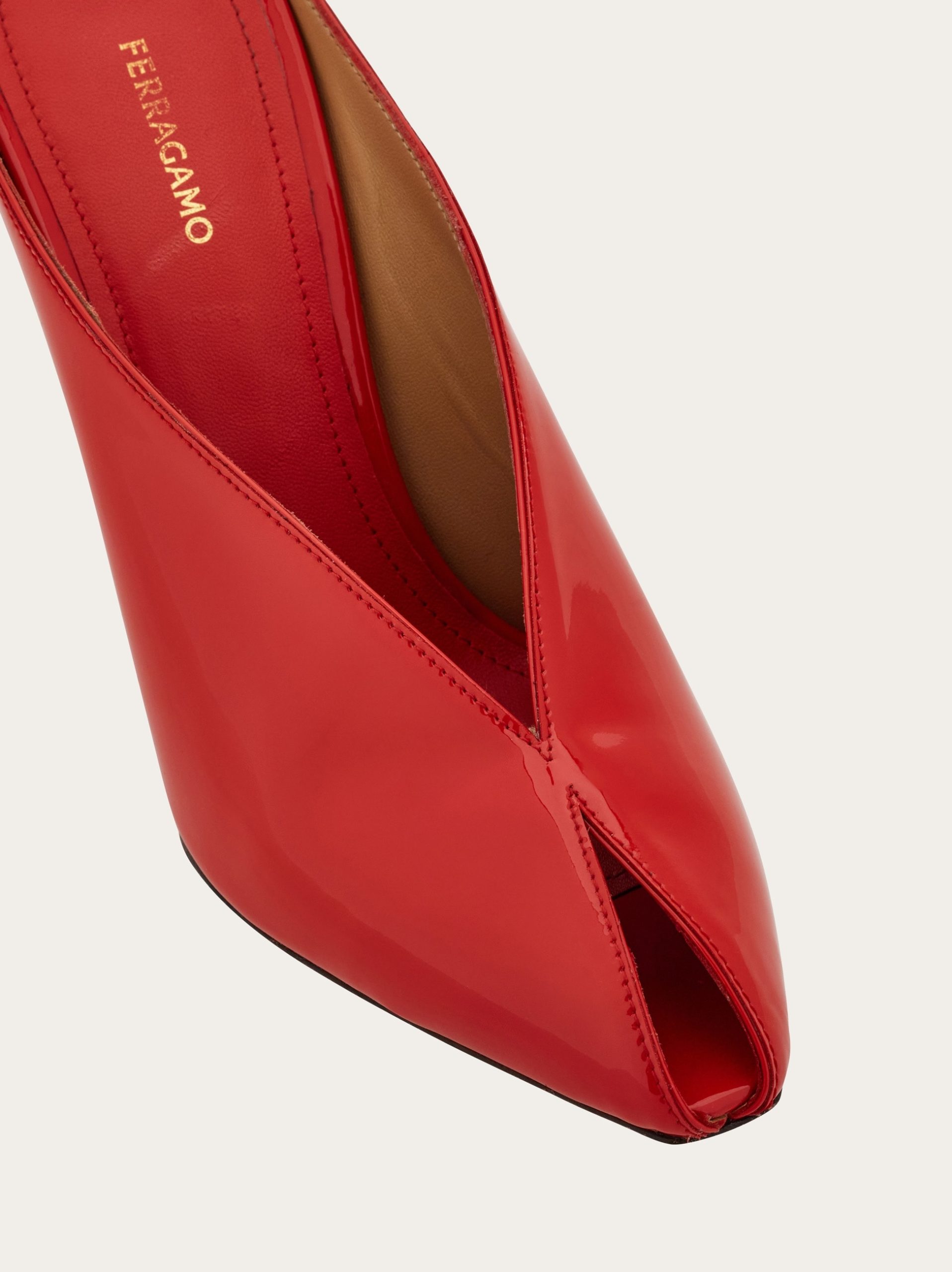 Ferragamo Peep toe mule - Image 4